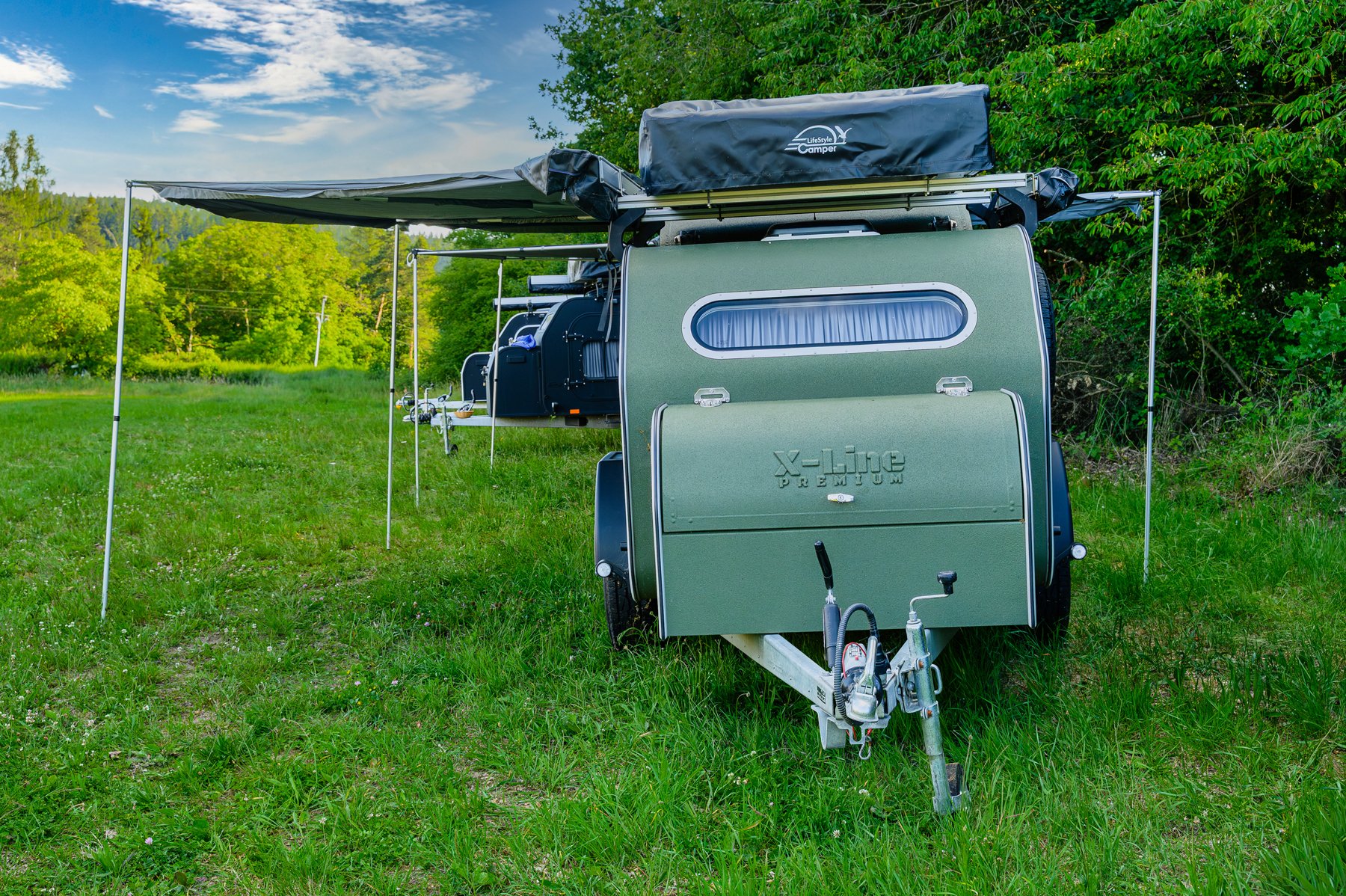 LSC-531 X-Lime Camper s velkou markýzou